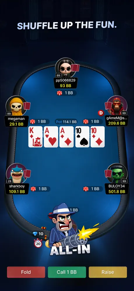 PokerBoss lobby